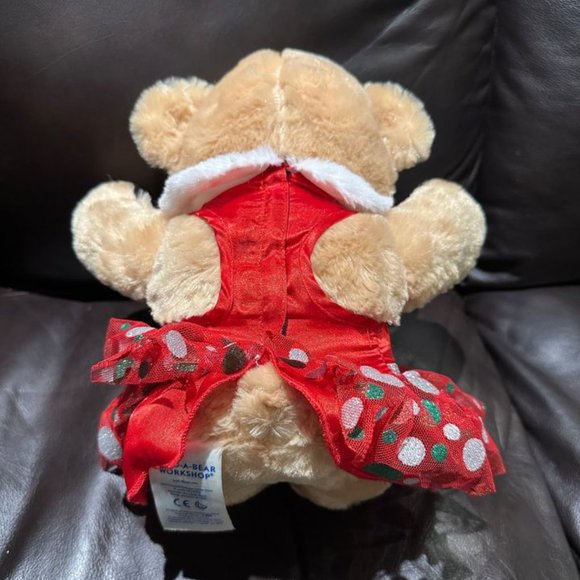 Build-A-Bear 16" Christmas Teddy Bear Plush Toy, Stuffed Animal Collectible - Picture 5 of 5